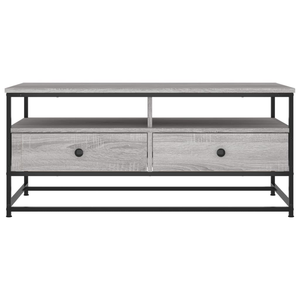 Coffee Table Grey Sonoma 100 x 51 x 45 cm Engineered Wood