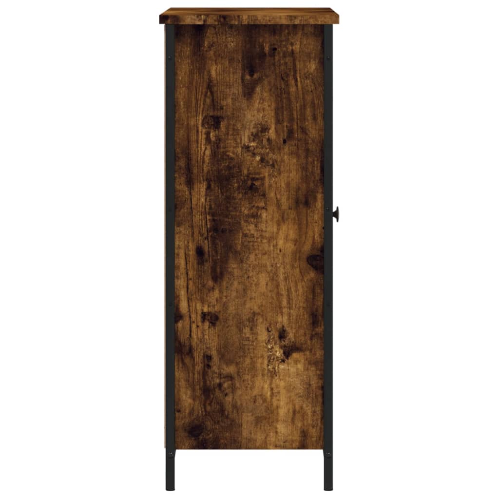 Sideboard Smoked Oak 70x30x80 cm Engineered Wood