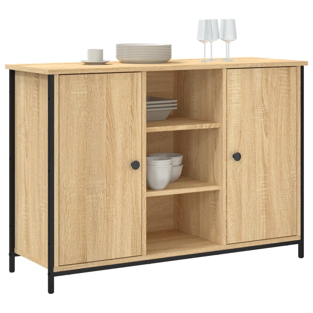 Sideboard Sonoma Oak 100x35x70 cm Engineered Wood