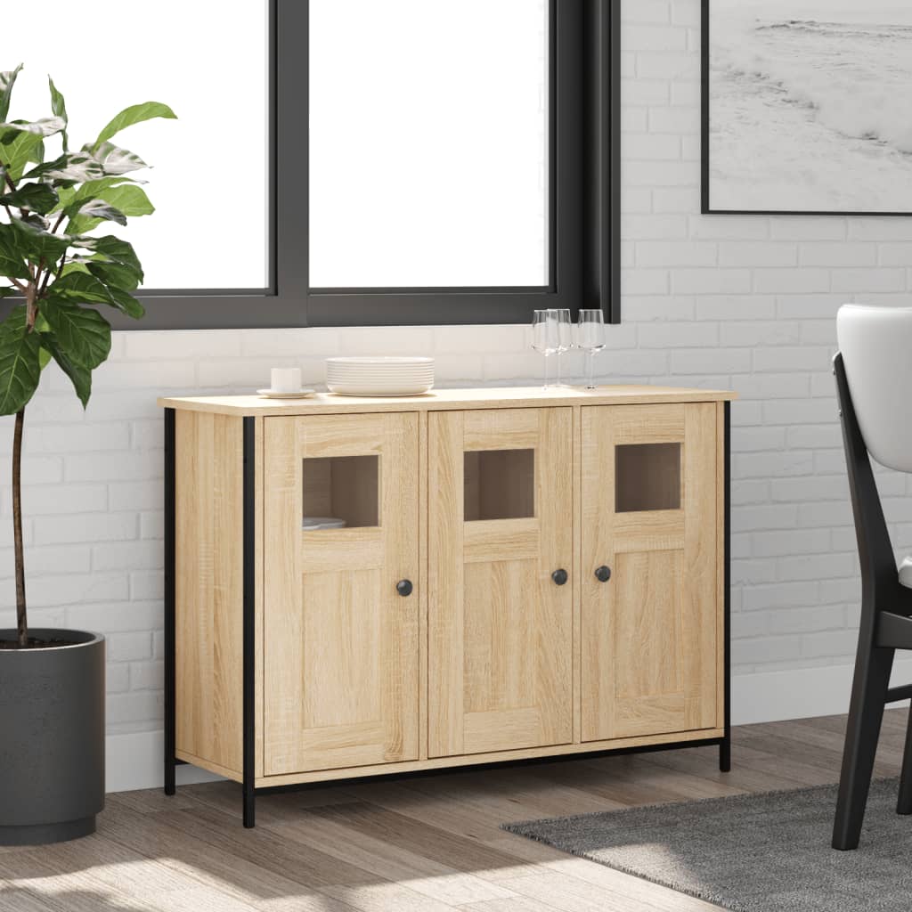 Sideboard Sonoma Oak 100x35x70 cm Engineered Wood
