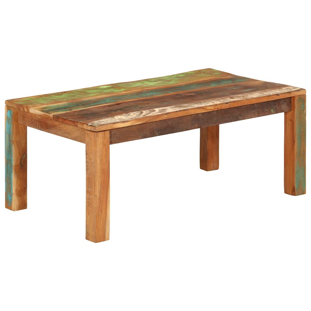 Coffee Table 110x55x40 cm Solid Reclaimed Wood