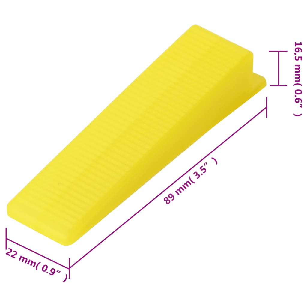 Tile Levelling Wedges 500 pcs