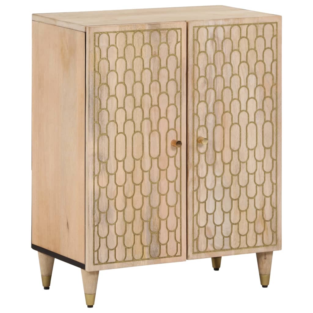 Side Cabinets 3 pcs 60x33x75 cm Solid Wood Mango