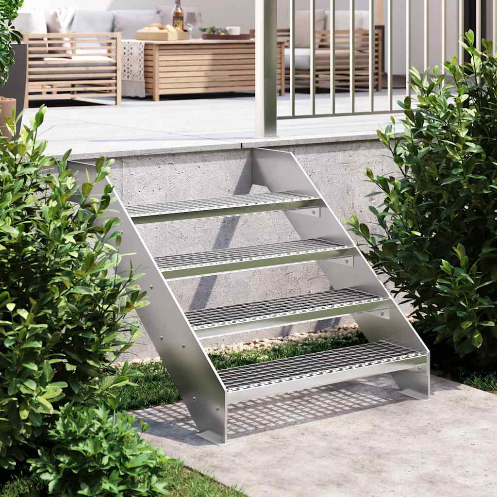 Grate Step 80x24x7 cm Galvanised Steel