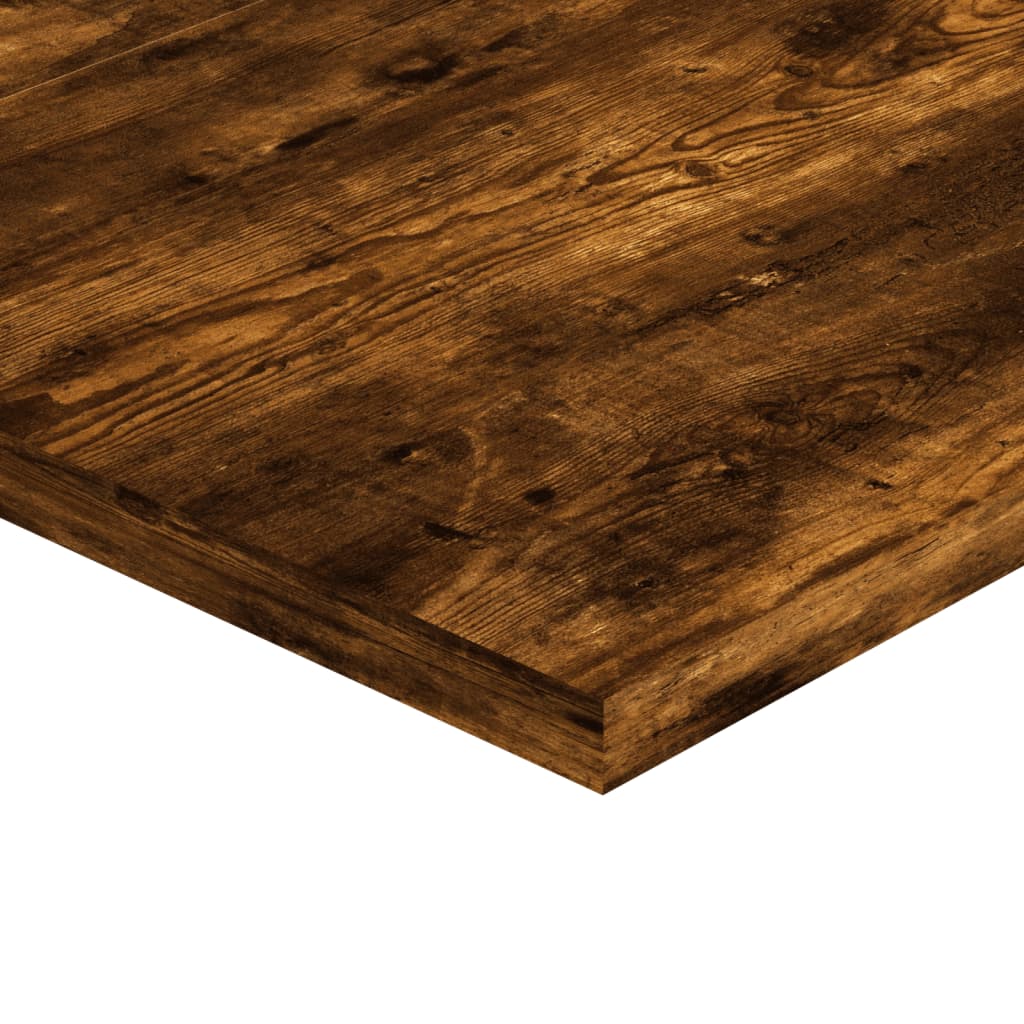 Wall Shelves 4 pcs Smoked Oak 60x40x1,5 cm Engineered Wood