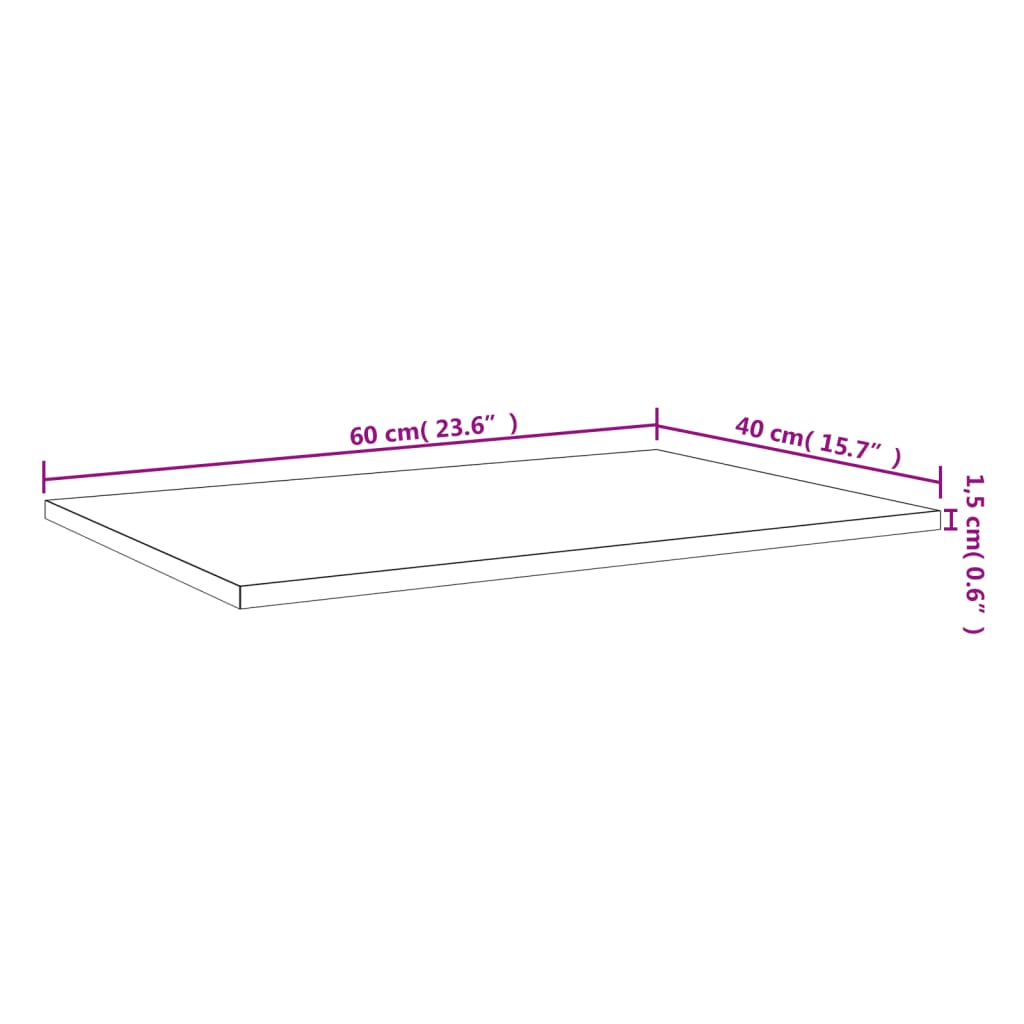 Wall Shelves 4 pcs Smoked Oak 60x40x1,5 cm Engineered Wood