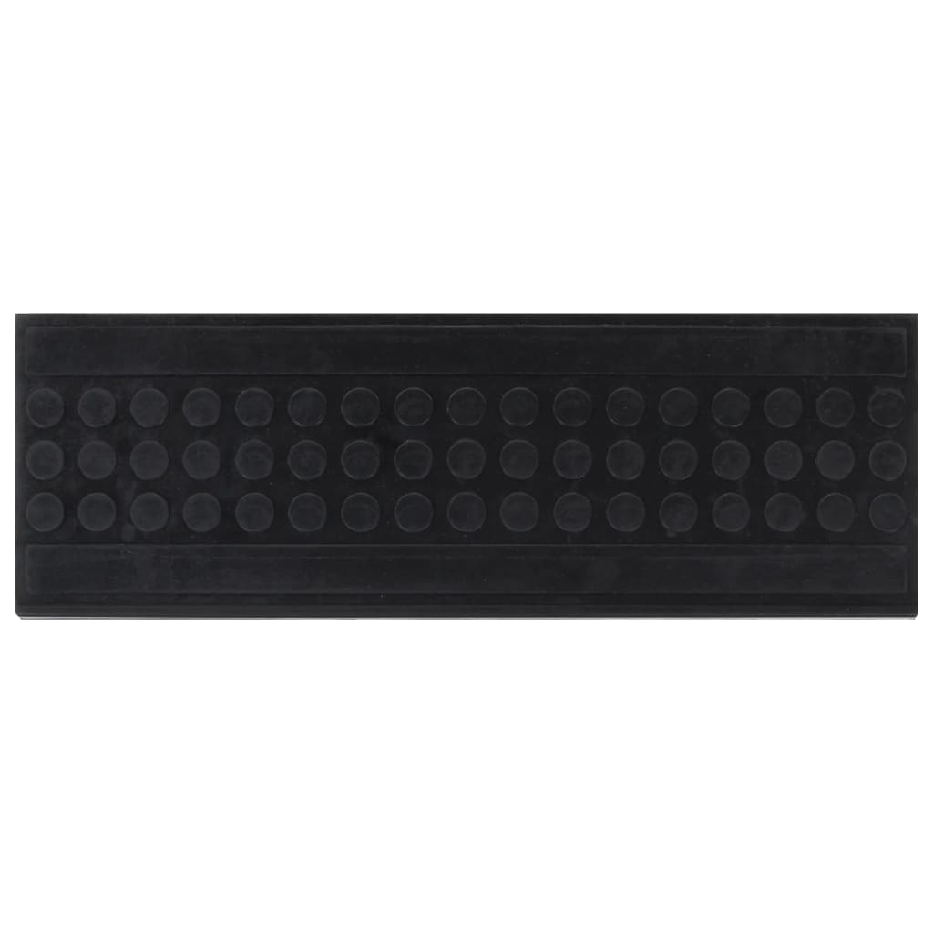 Stair Treads 10 pcs 25x75 cm Rubber