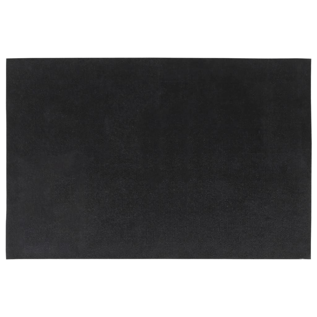 Door Mats 2 pcs Dark Grey 40x60 cm Tufted Coir