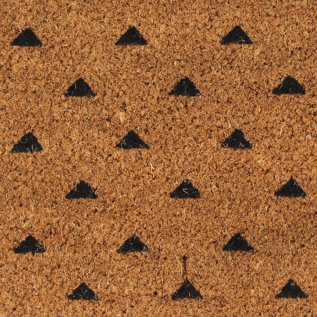 Door Mat Natural 40x60 cm Tufted Coir