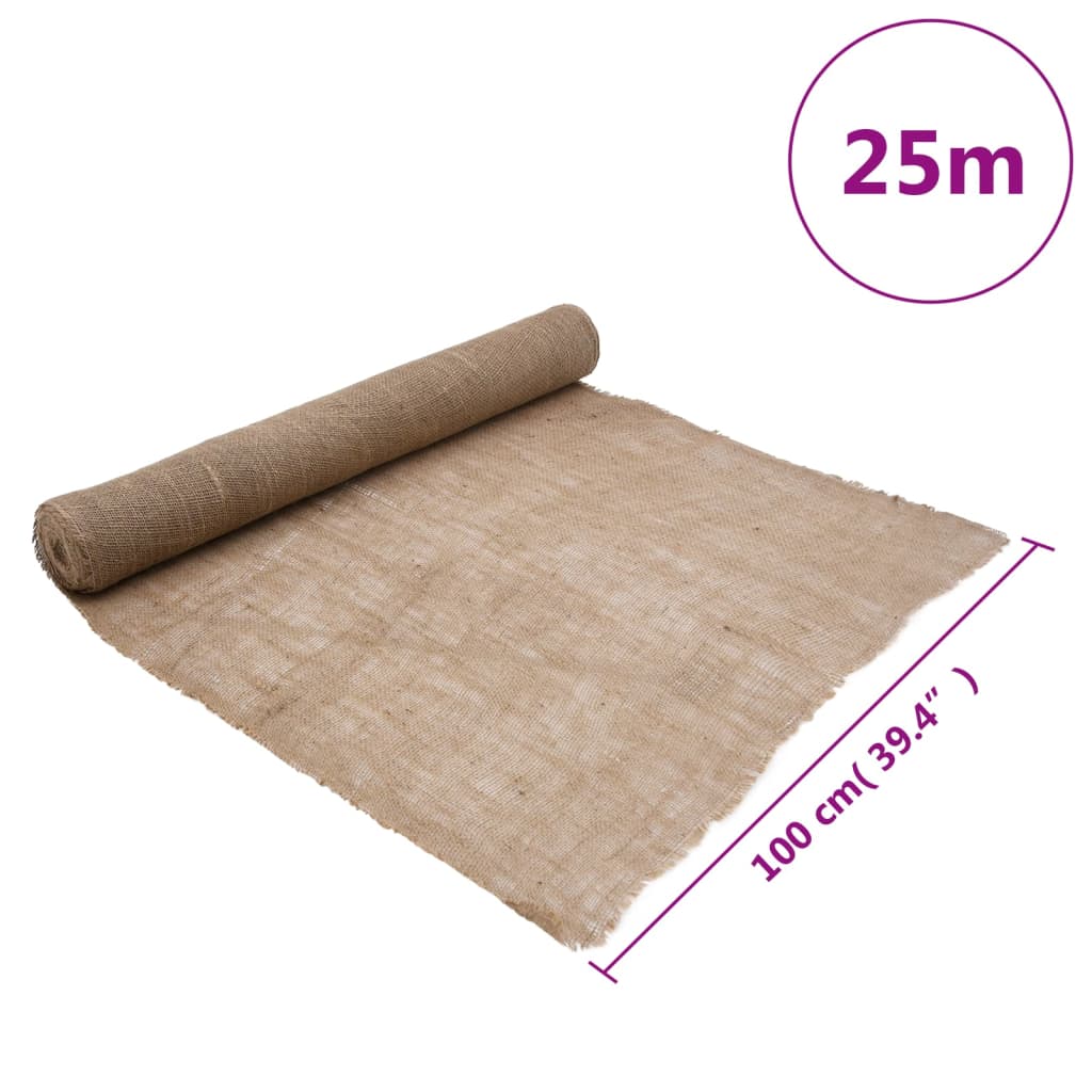 Jute Roll 1x25 m 100% Jute 200 gsm