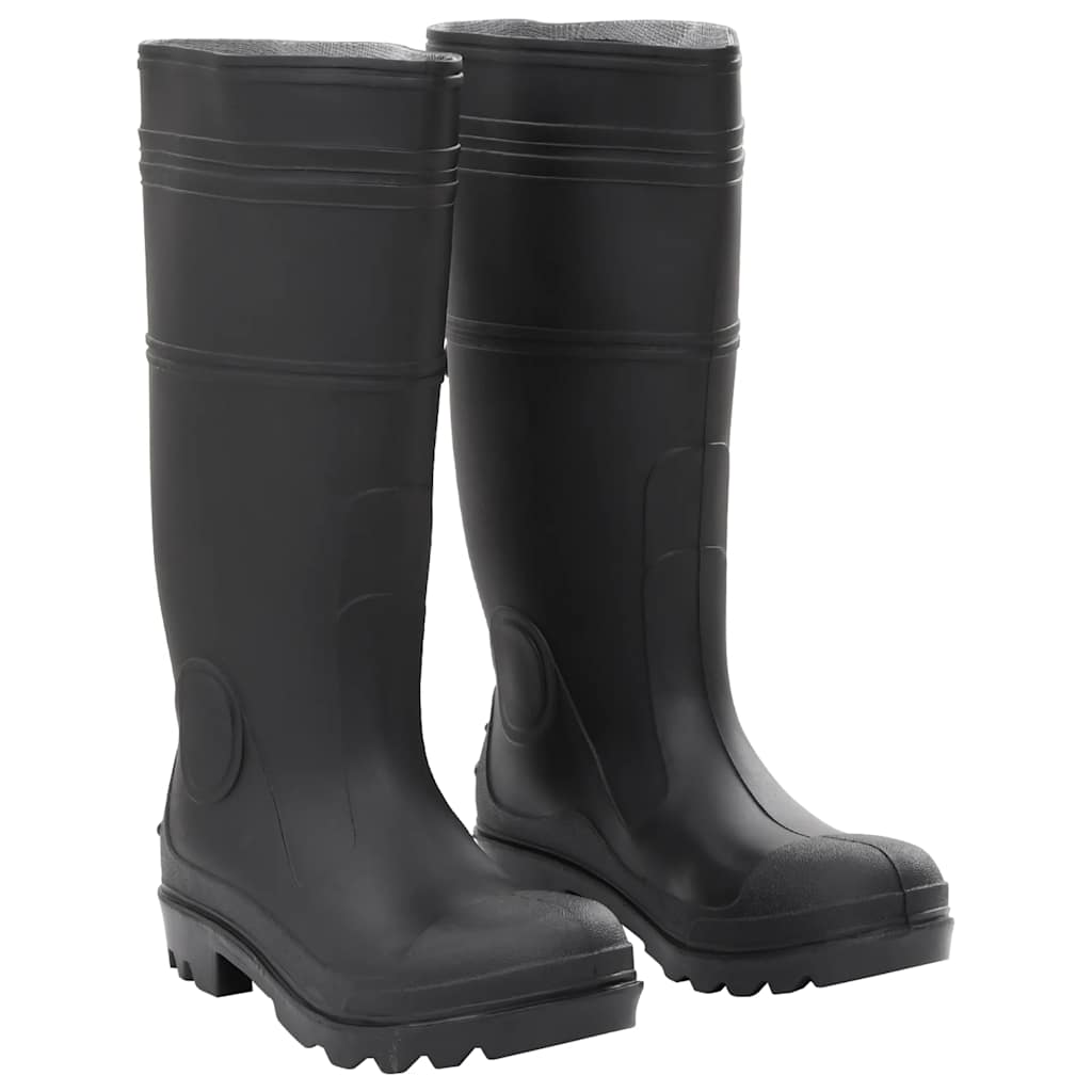 Rain Boots Black Size 39 PVC