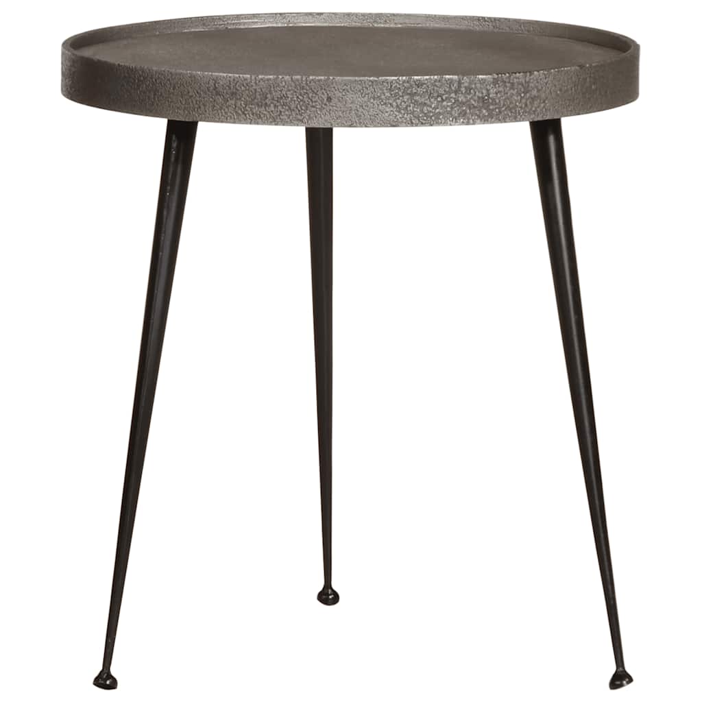 Coffee Table 3 pcs Silver Engineered Wood