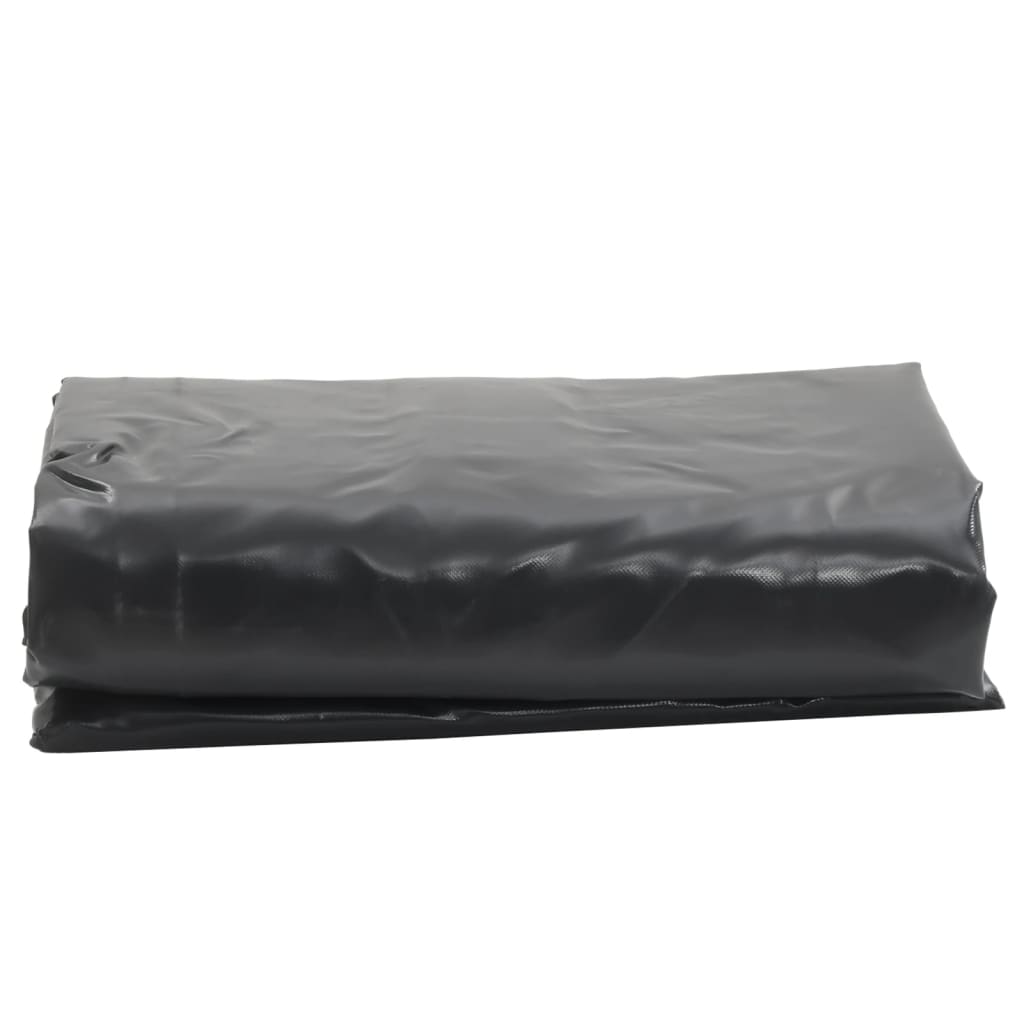 Tarpaulin 650g / m² Anthracite 3 x 4 m Canvas with PVC Coating