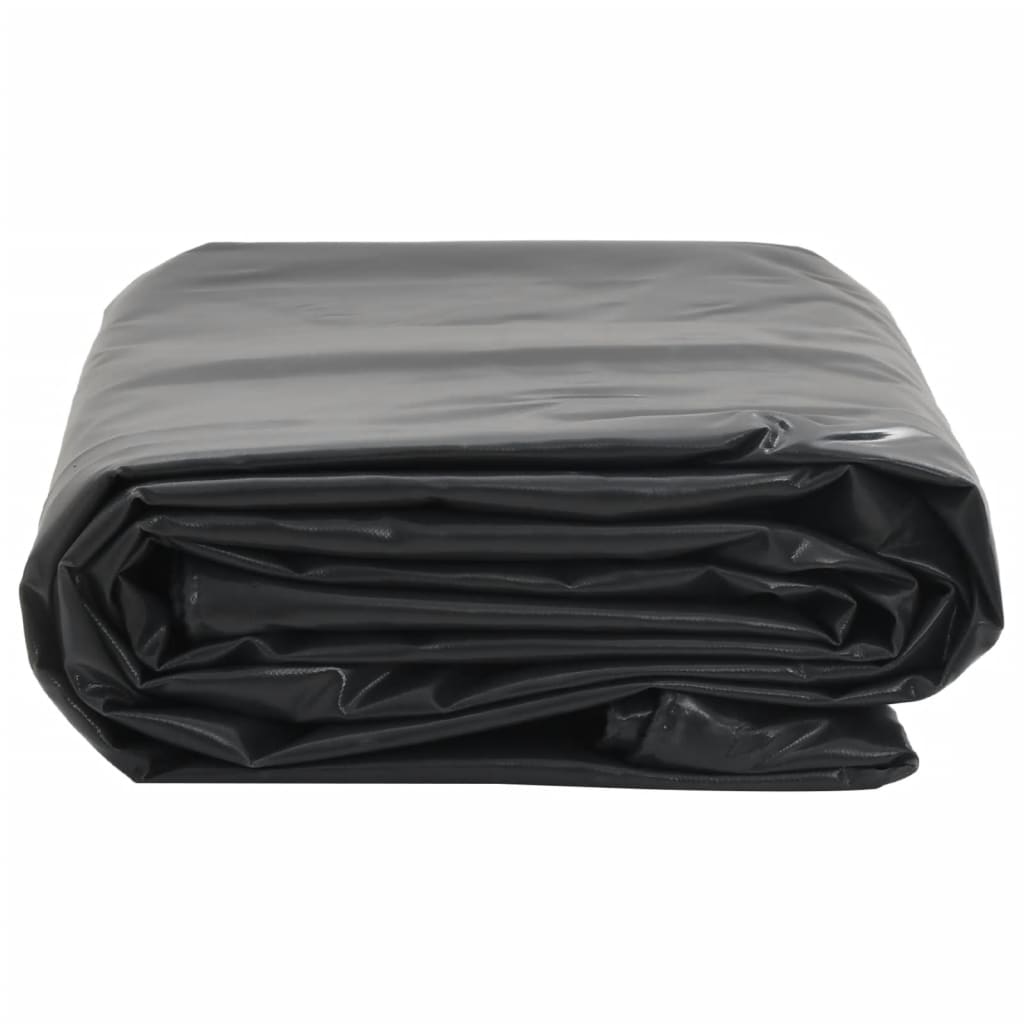 Tarpaulin 650g / m² Anthracite 4 x 4 m Canvas with PVC Coating