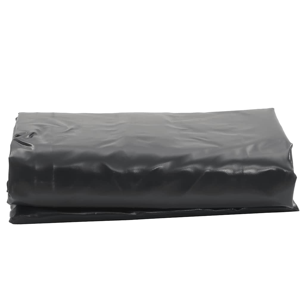 Tarpaulin 650g / m² Anthracite 4 x 6 m Canvas with PVC Coating
