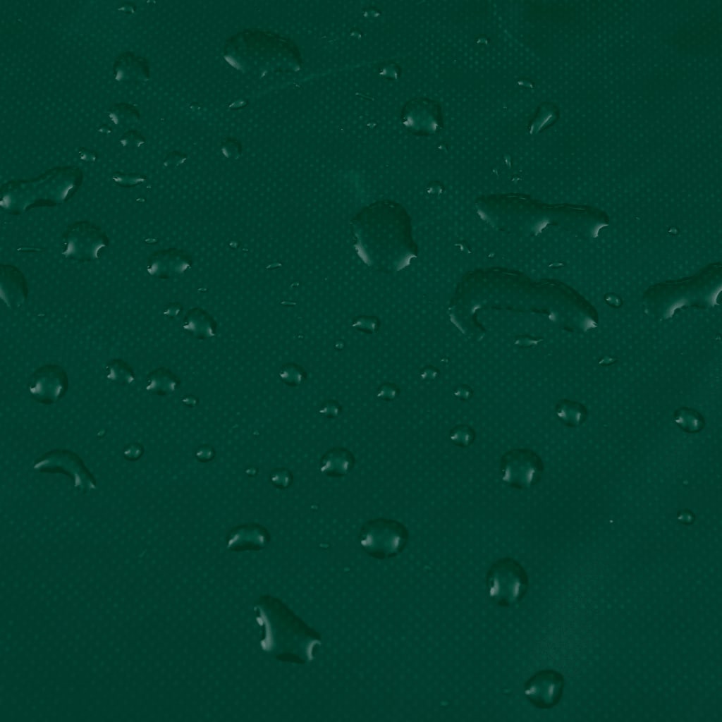 Tarpaulin 650g / m² Green 5 x 6 m Canvas with PVC Coating