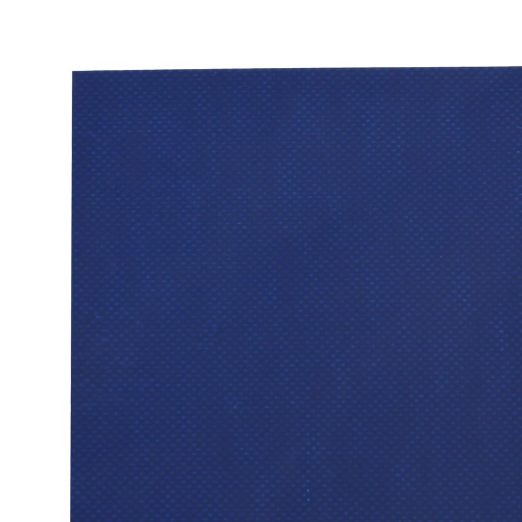 Tarpaulin 650g / m² Blue 1.5 x 10 m Canvas with PVC Coating