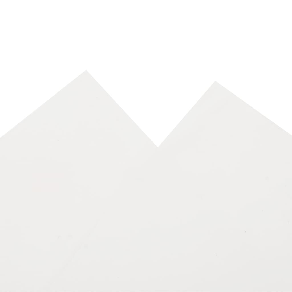 Tarpaulin 650g / m² White 4 x 7 m Canvas with PVC Coating