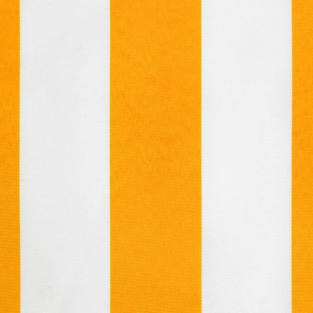 Awning Valance Replacement Yellow and White Stripe 330x20 cm