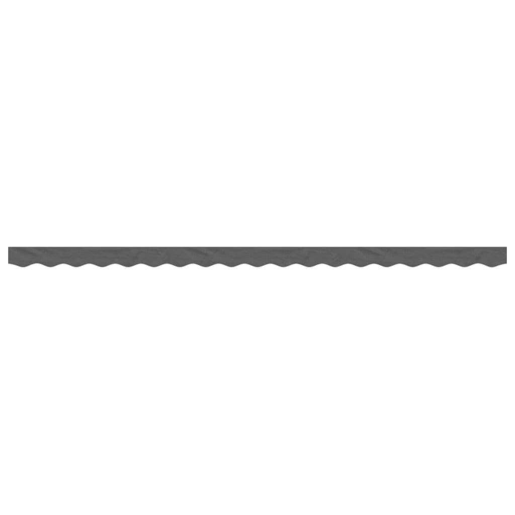 Awning Valance Replacement Anthracite Stripe 430x20 cm