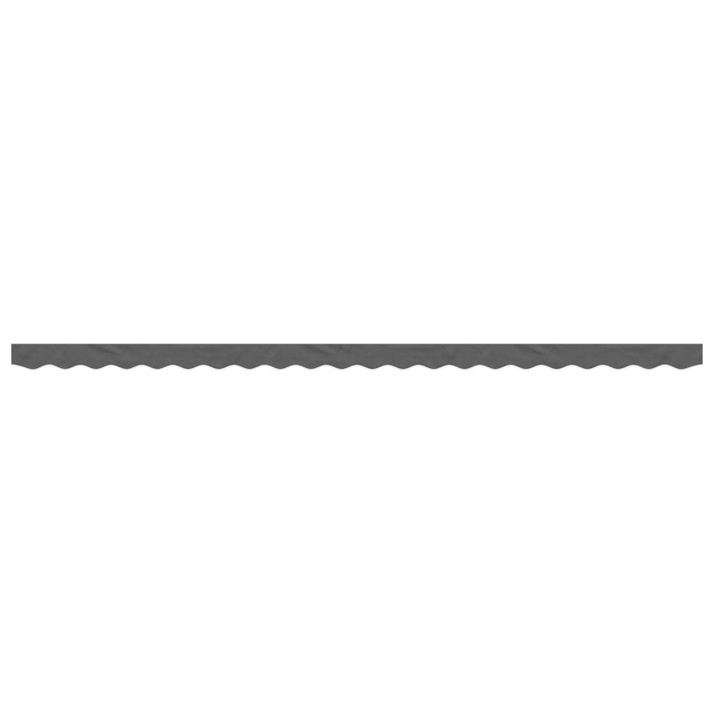 Awning Valance Replacement Anthracite Stripe 480x20 cm