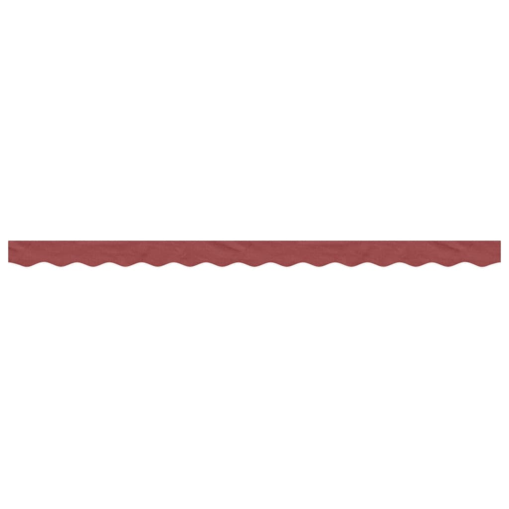 Awning Valance Replacement Burgundy Stripe 330x20 cm