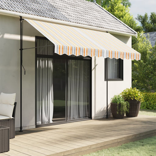 Awning Valance Replacement Multicolour Stripe 280x20 cm
