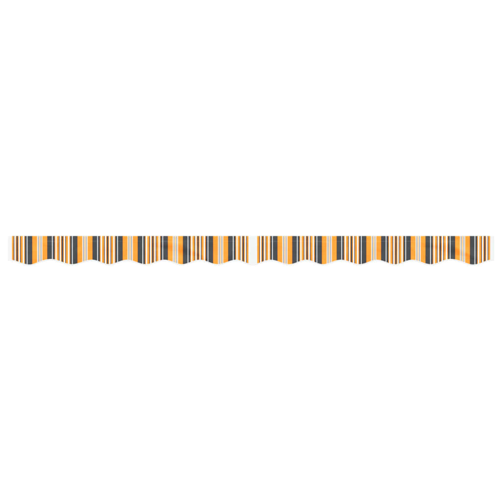 Awning Valance Replacement Yellow and Grey Stripe 280x20 cm
