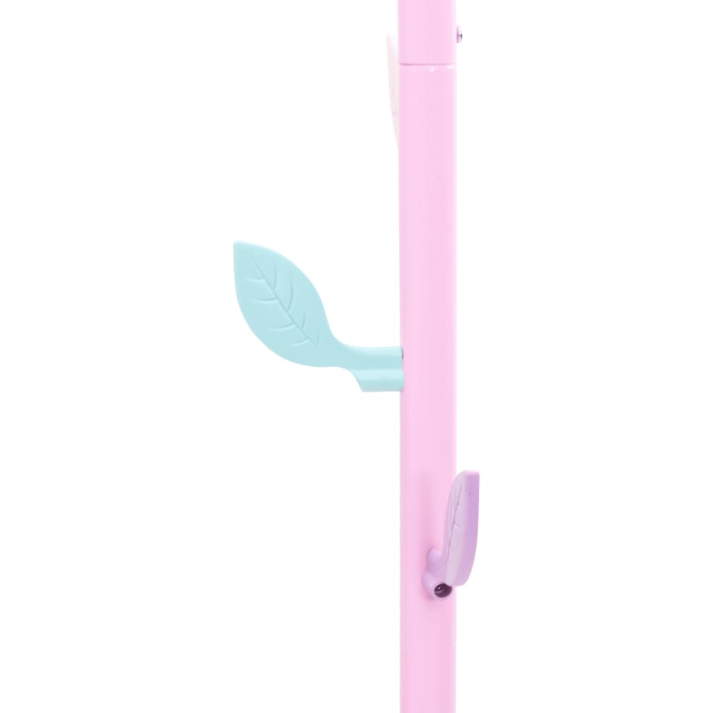 Coat Stand Pink 172 cm Powder-coated Iron