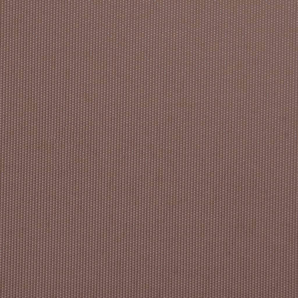 Retractable Awning Brown 400 x 350 cm Fabric and Aluminium