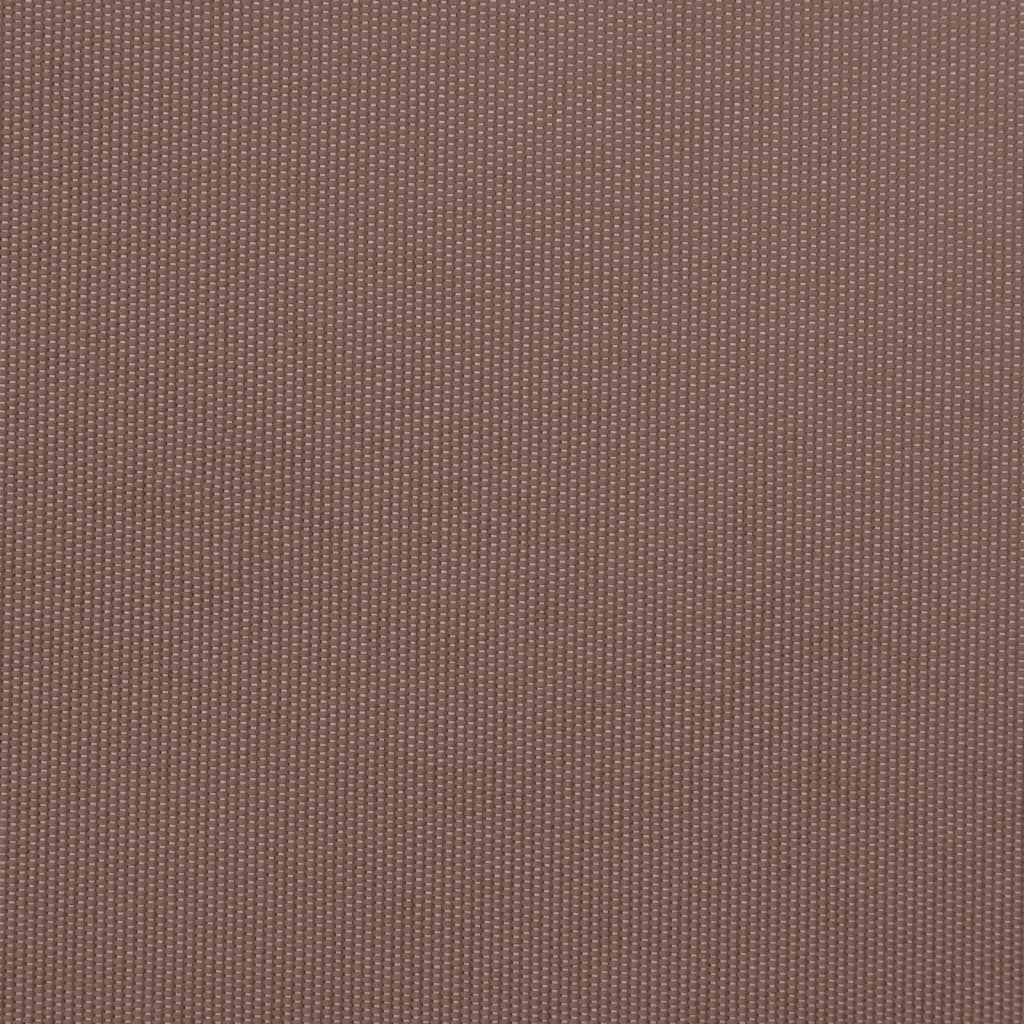 Retractable Awning Brown 450 x 350 cm Fabric and Aluminium