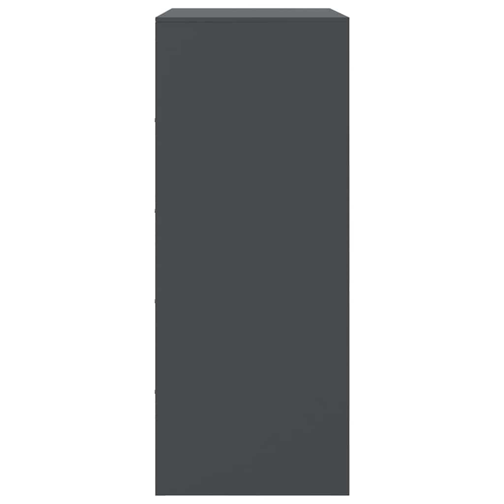 Highboard Anthracite 67x39x95 cm Steel
