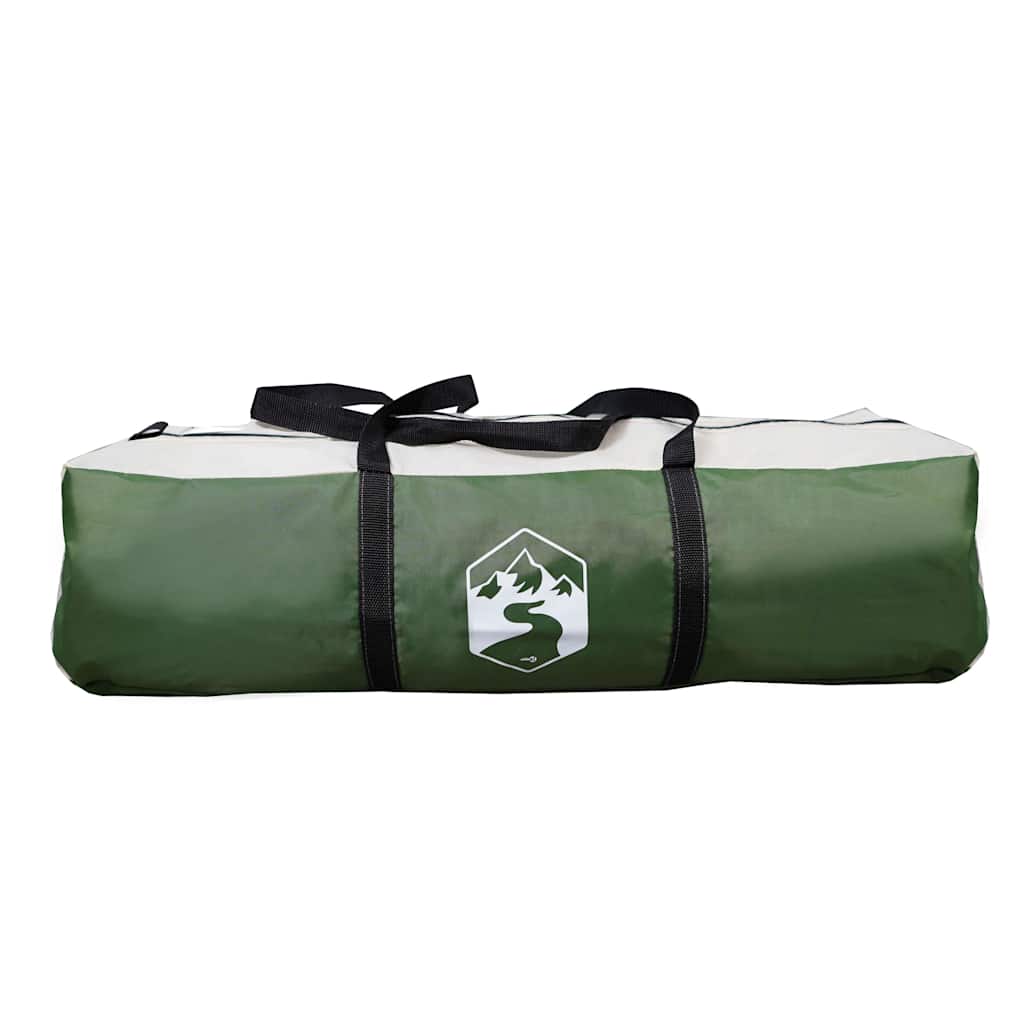 Camping Tent Tunnel 2-Person Green Waterproof