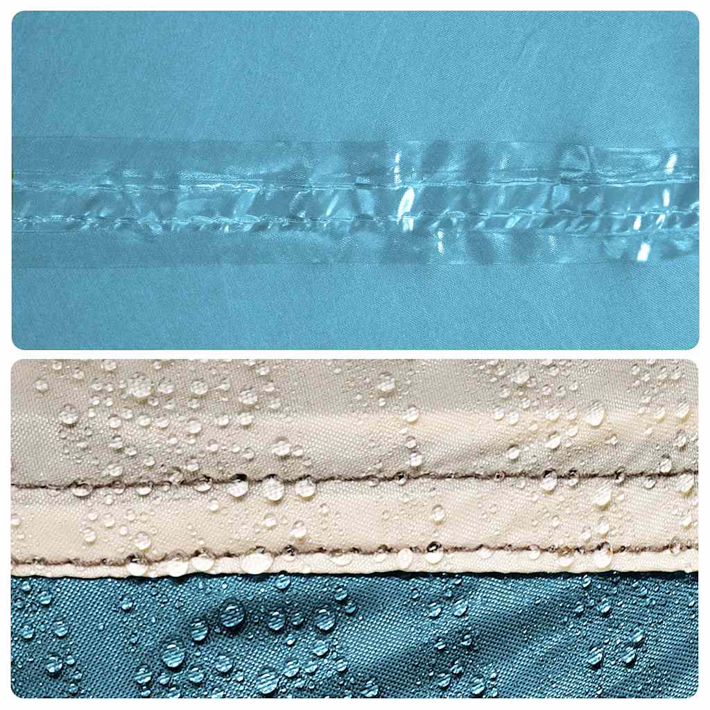 Camping Tarp Blue 360x294 cm Waterproof