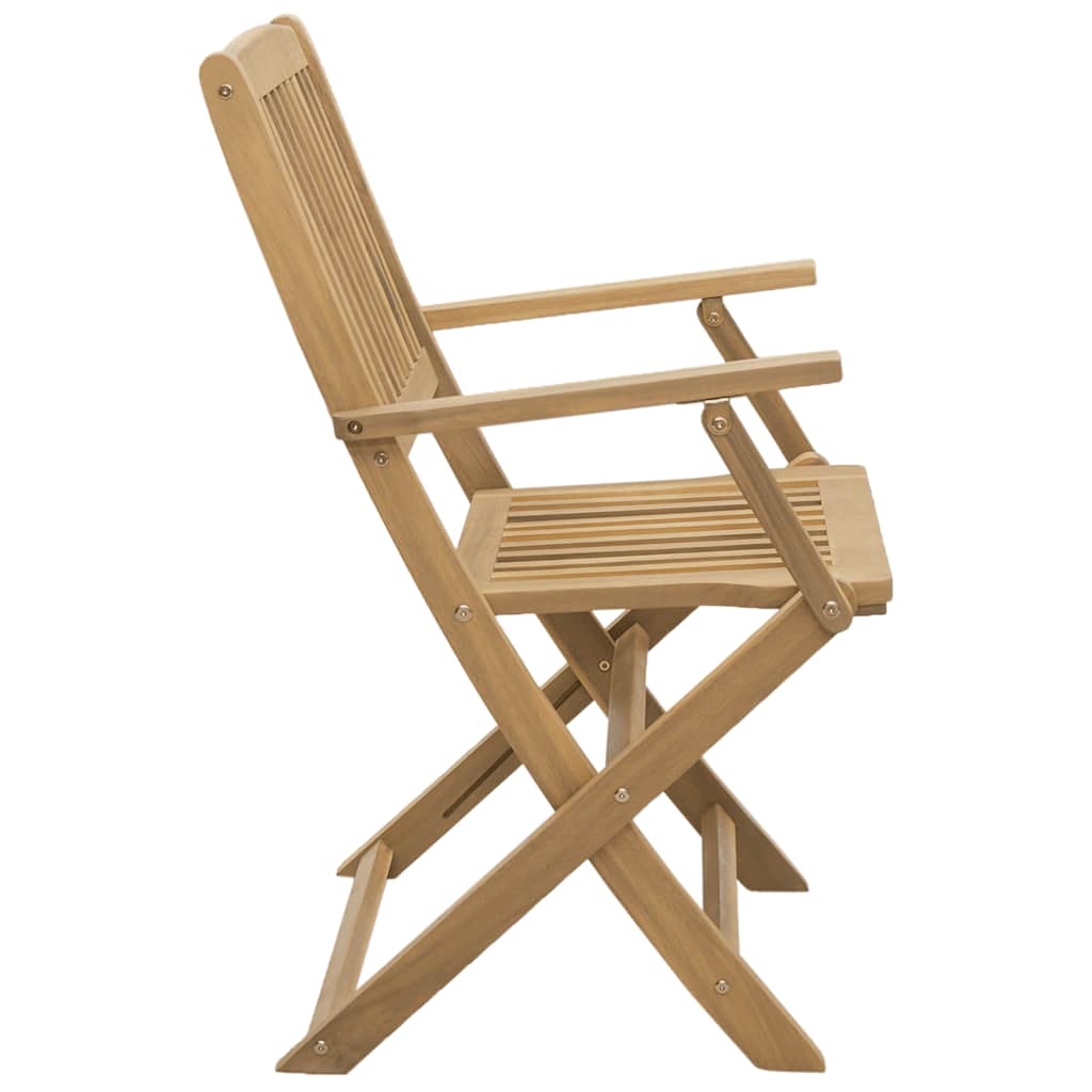 Folding Chairs 4 pcs 57,5x54,5x90 cm Solid Wood Acacia