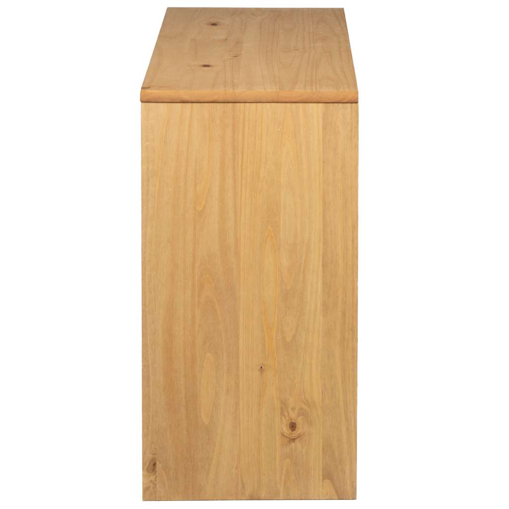 Console Table SAUDA Oak 89.5x36.5x73 cm Solid Wood Pine