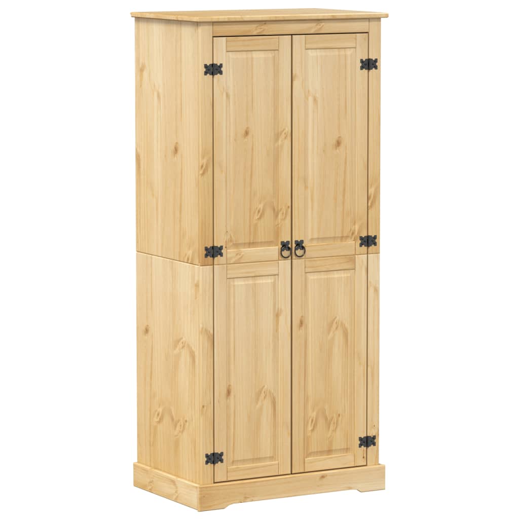 Wardrobe "Corona" 76x50x170 cm Solid Wood Pine