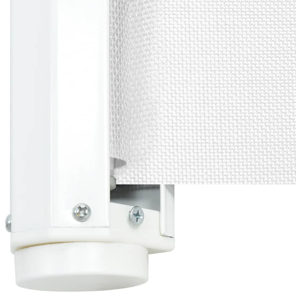 Retractable Pet Gate White 82,5x125 cm