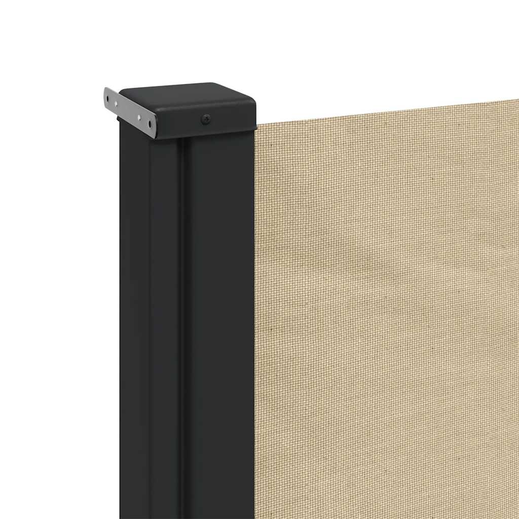 Retractable Side Awning Beige 200x300 cm