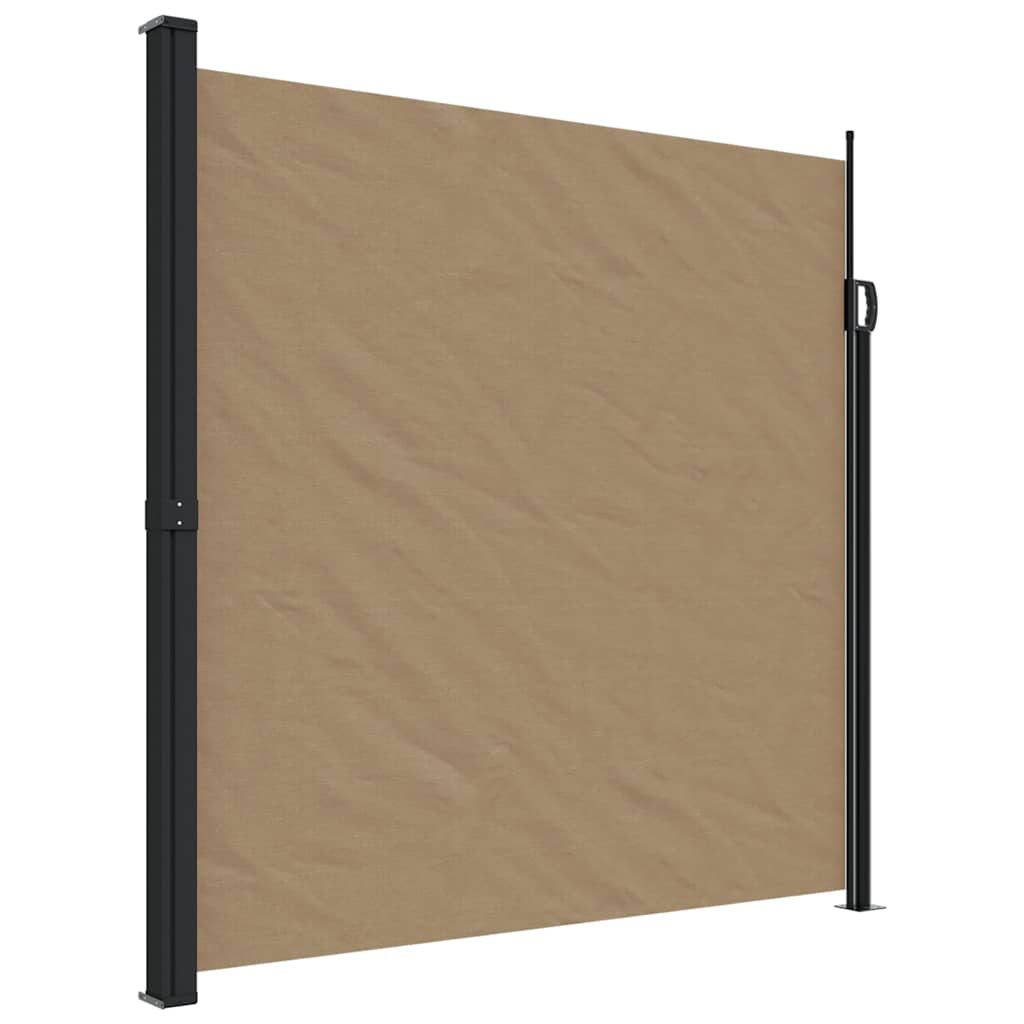 Retractable Side Awning Taupe 200x300 cm