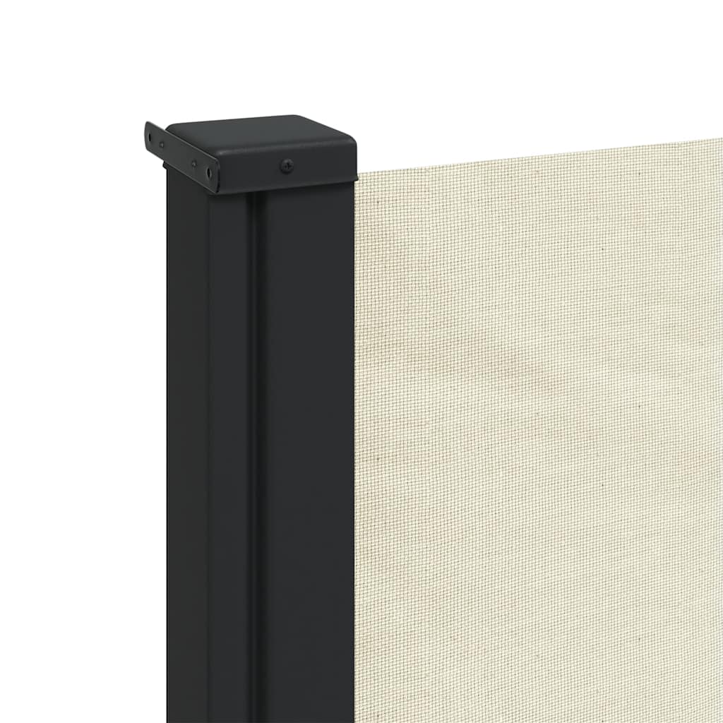 Retractable Side Awning Cream 120x600 cm