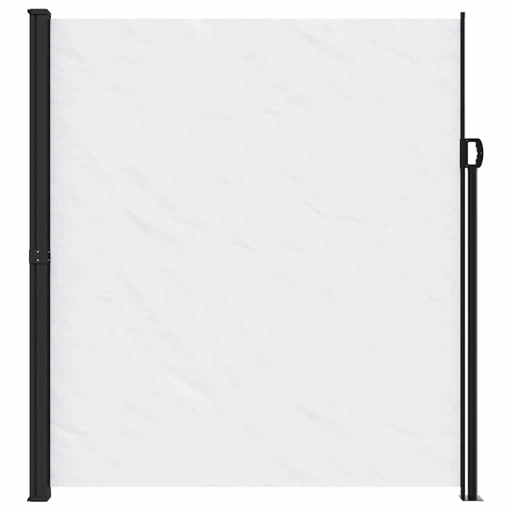 Retractable Side Awning White 220x600 cm