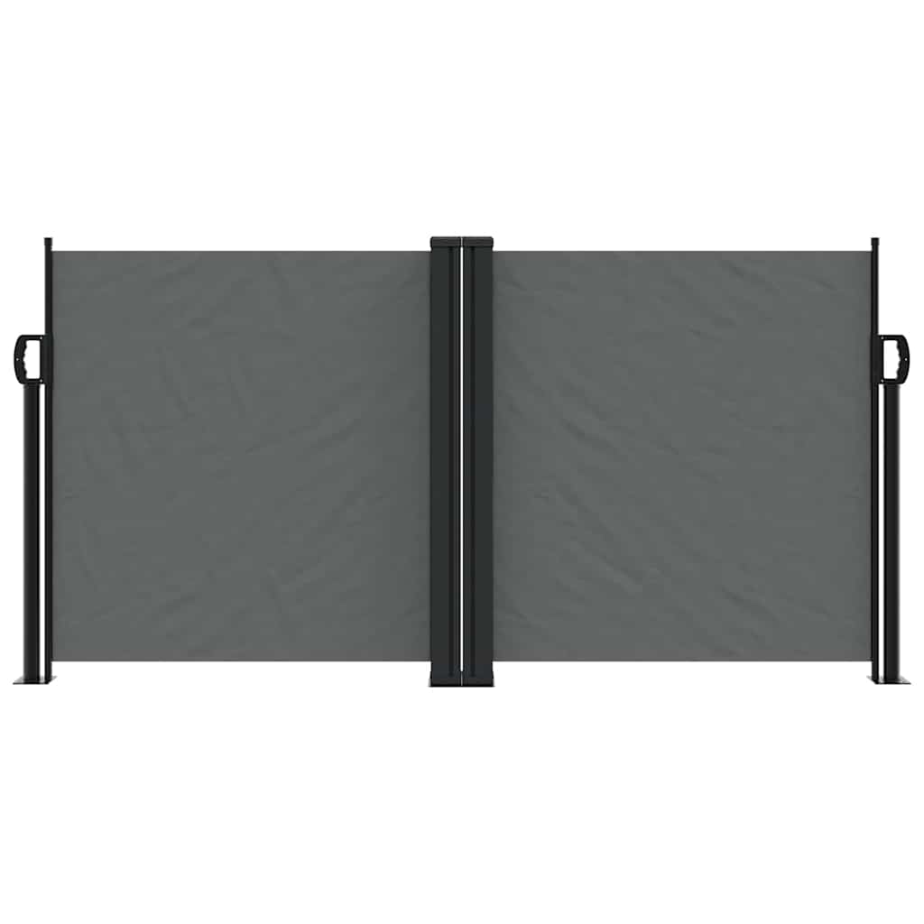 Retractable Side Awning Anthracite 120x600 cm