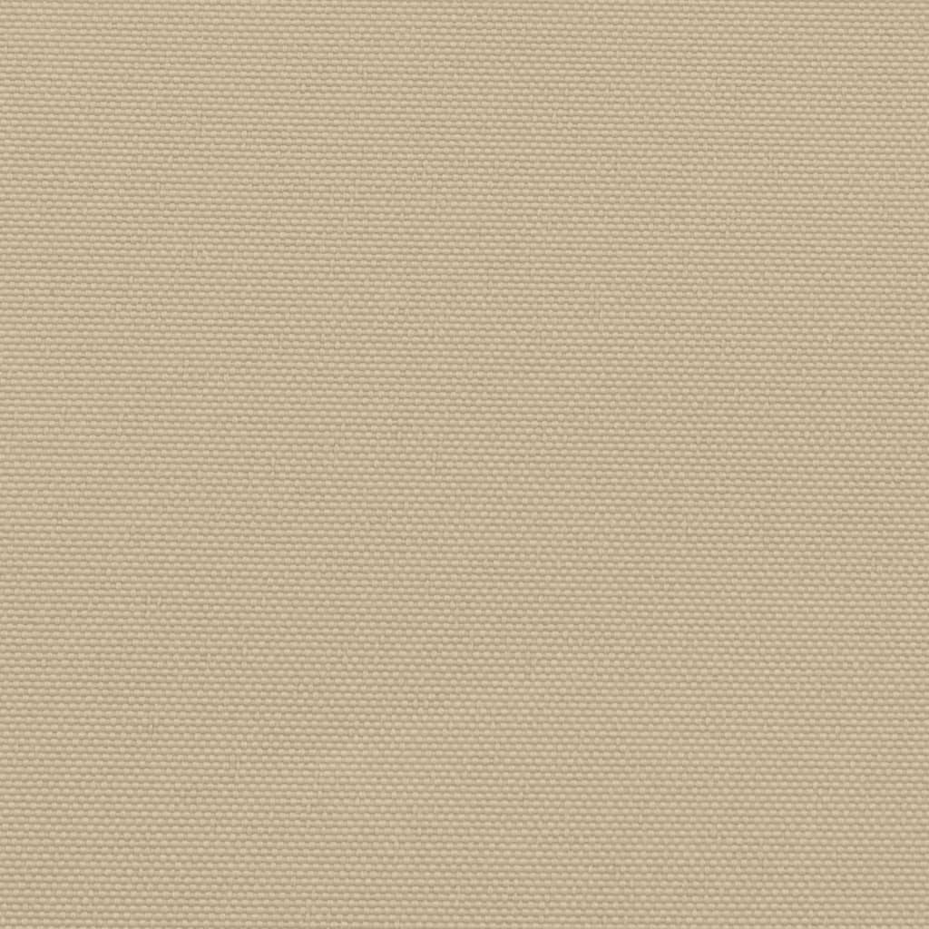 Retractable Side Awning Beige 140x600 cm