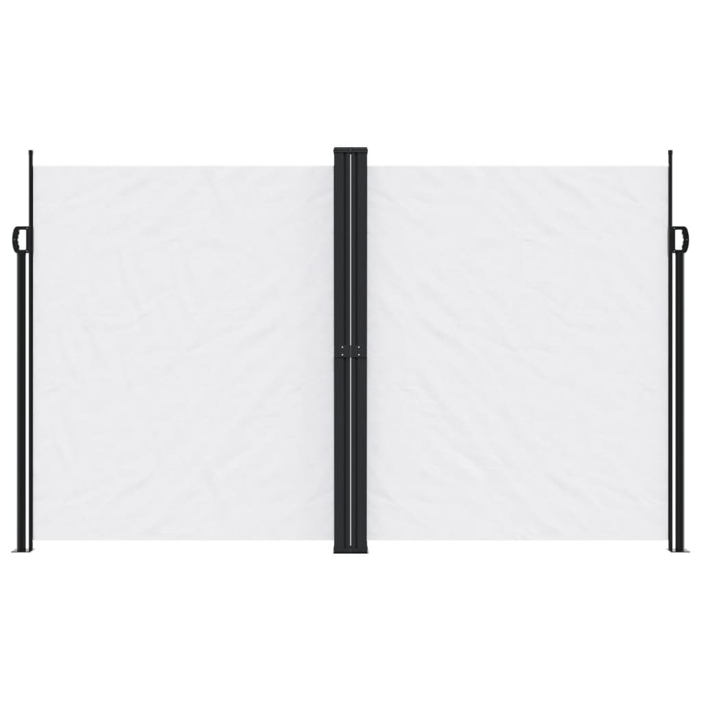 Retractable Side Awning White 200x600 cm