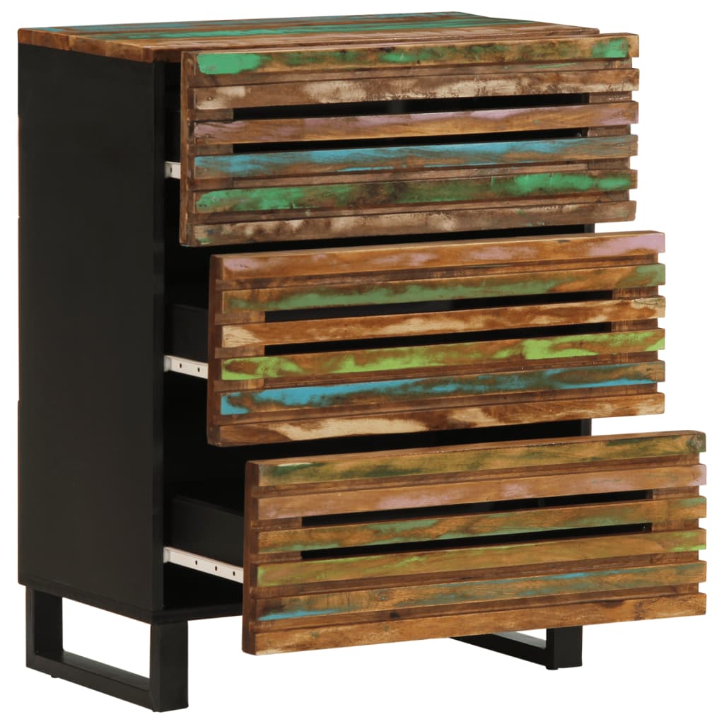 Sideboard 60x34x75 cm Solid Wood Acacia