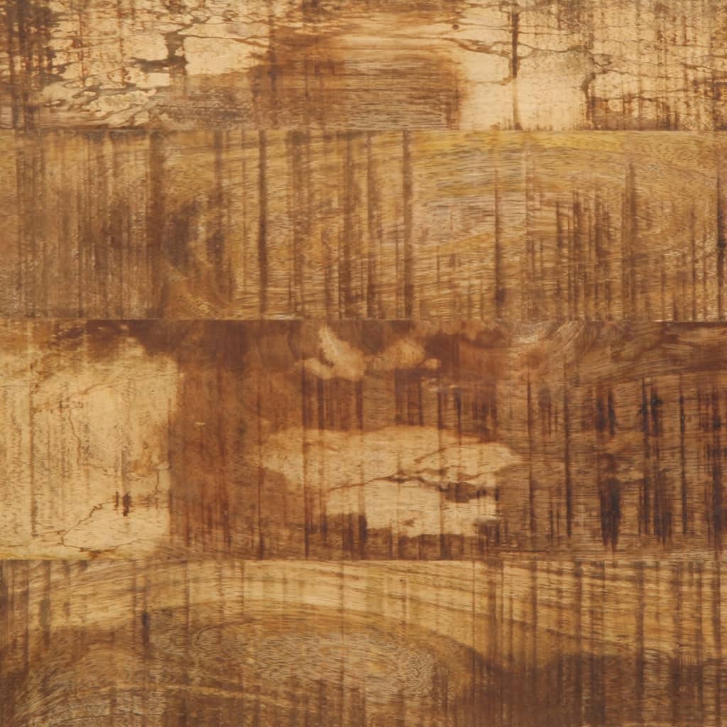 Sideboard 38x34x160 cm Solid Wood Rough Mango