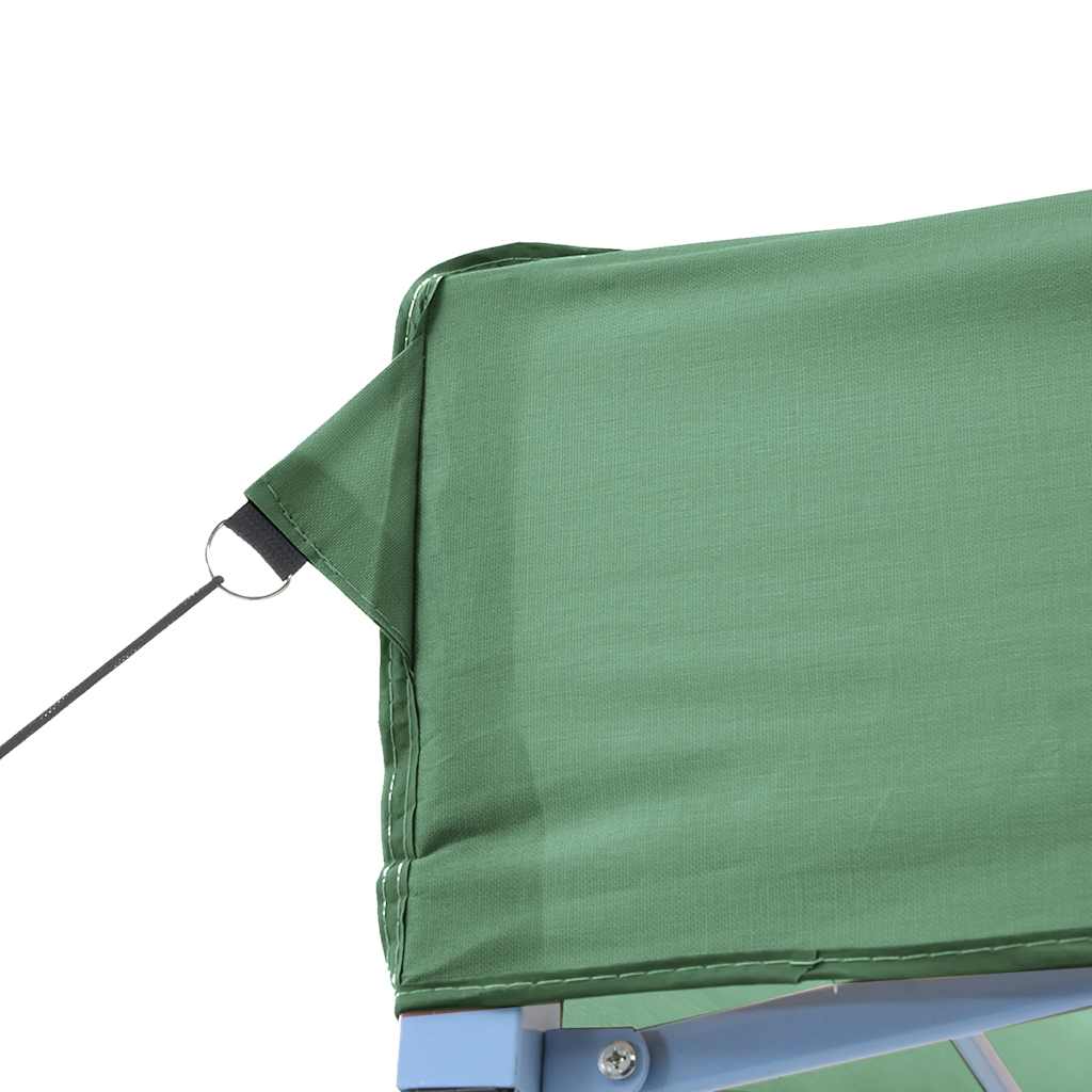 Party Tent Green with Blue Frame Oxford Fabric