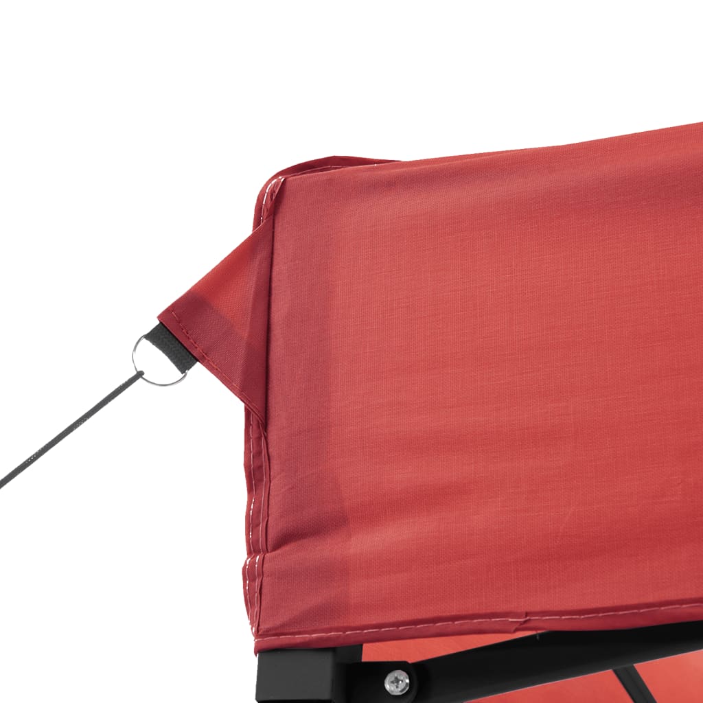Party Tent Burgundy Oxford Fabric