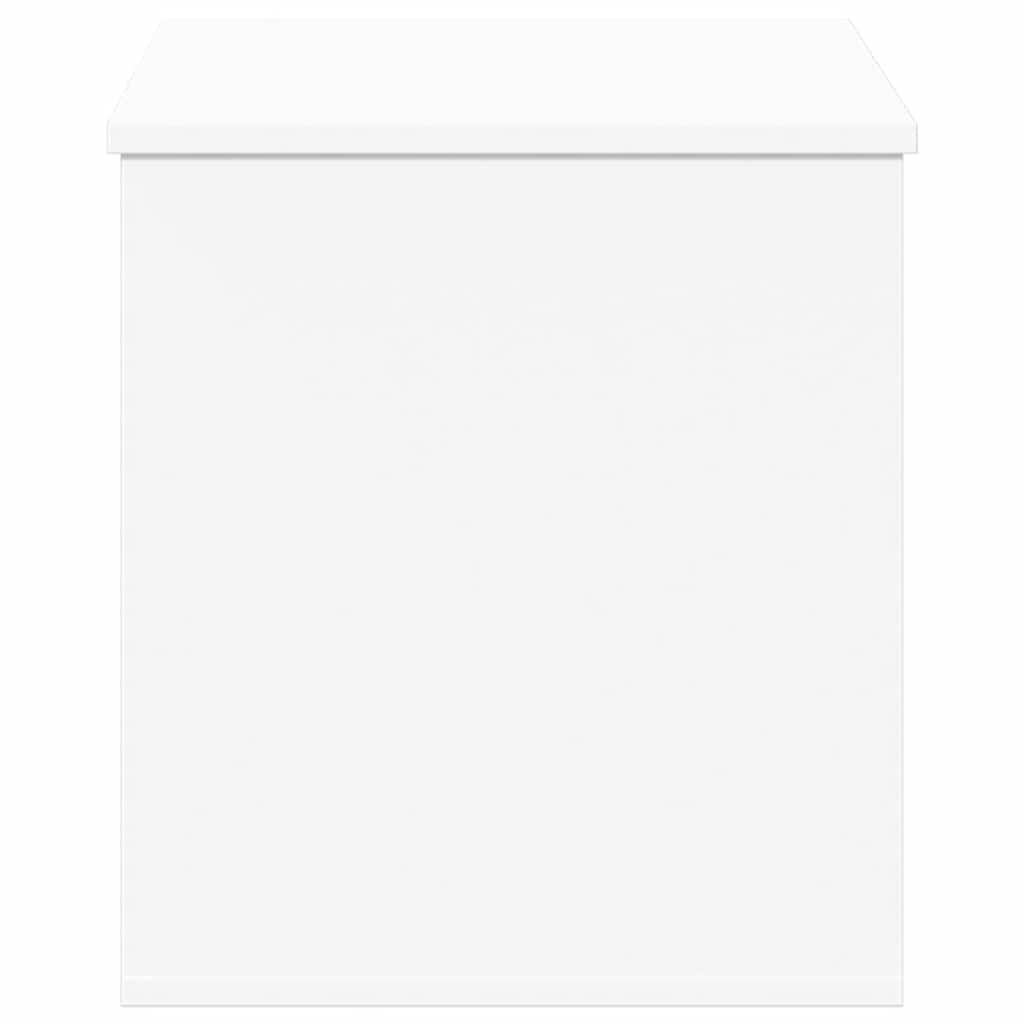 Storage Box White 100x42x46 cm Engineered Wood